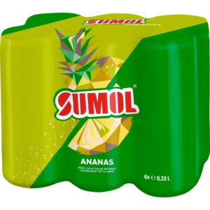 SUMOL ANANAS CANETTE 4X6X33CL