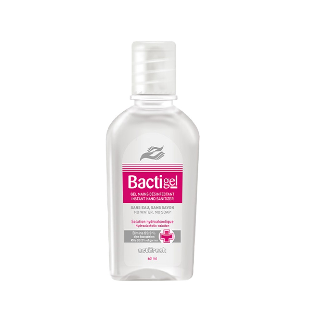 BACTEROMIL GEL. GEL DESINFECTANT POUR LES MAINS HYDRO-ALCOOLIQUE , SANS EAU  4L  ( HAHP061EX)