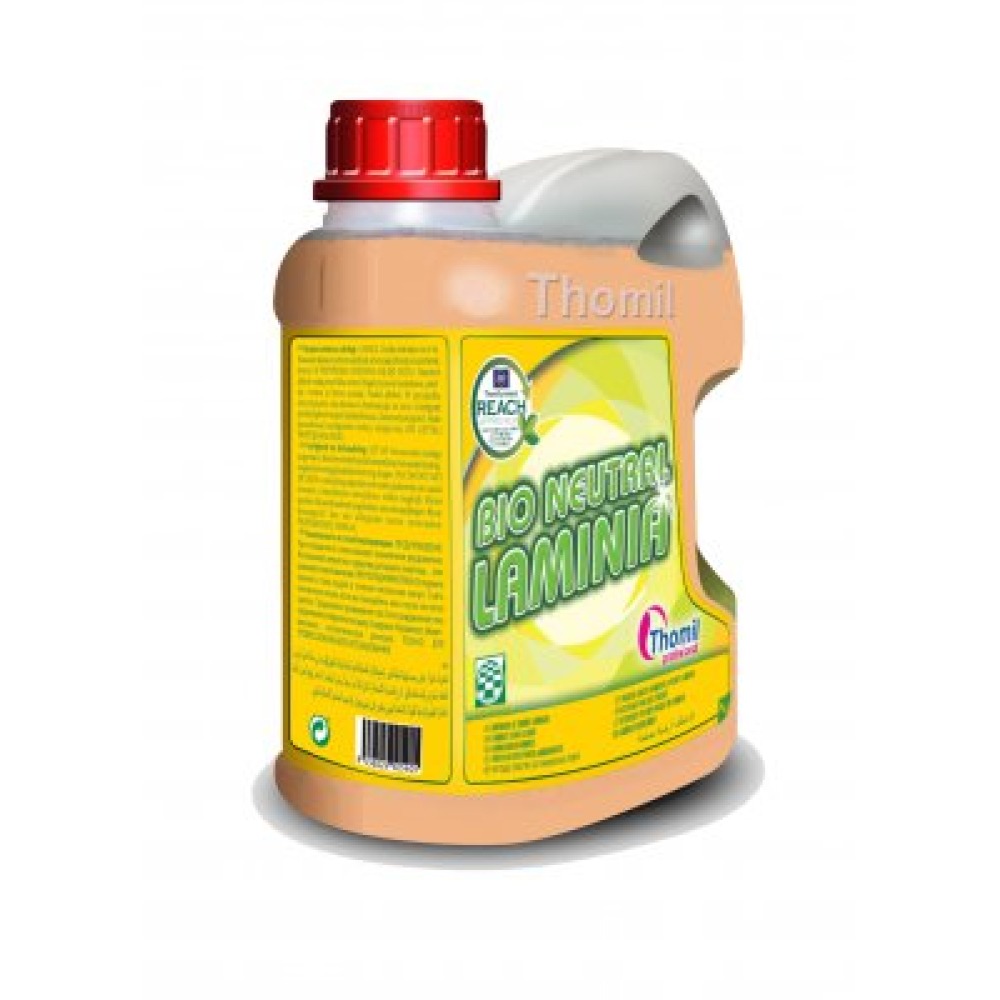 BIO-NEUTRAL LAMINIA. Nettoyant neutre pour sol laminés  4L (TSMF095)