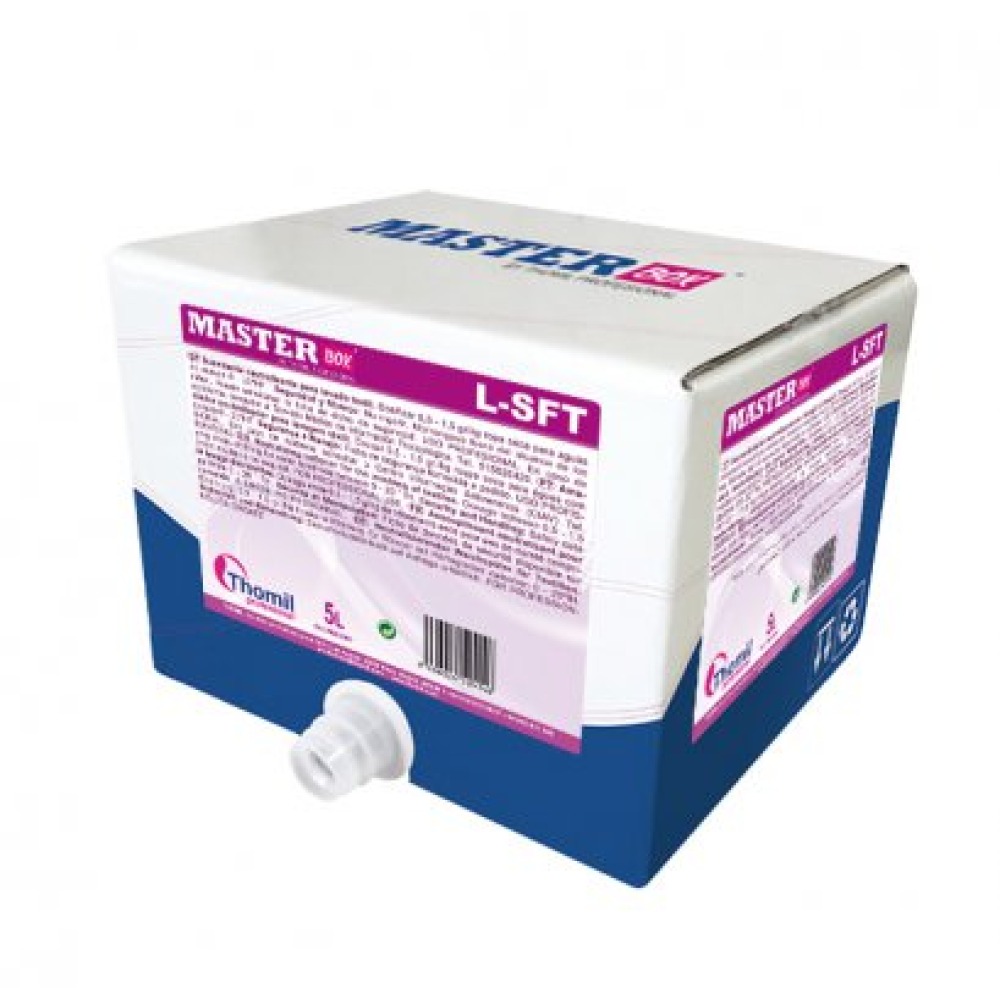 MASTER-BOX  L-SFT-1 Adoucissant neutralisant pour lavage textile. Parfum amélioré 5L (MBLD610)