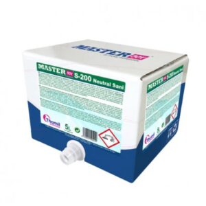 MASTER-BOX  S-200 Nettoyant assainissant neutre multi-surfaces    5L (MBSF200)