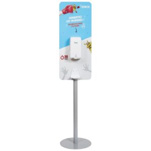 PACK TOTEM DESINFECTION + DISTRIBUTEUR PAR CAPTEUR LD-NG