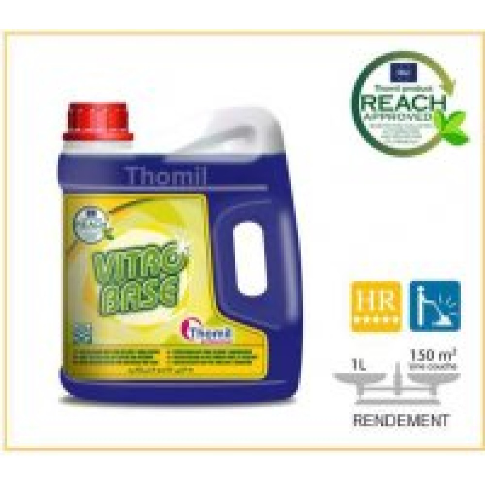 VITRO BASE. Cristallisateur de base bouche-pores et polissant 4 L (TSTV006)